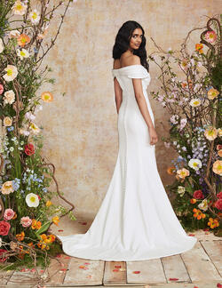 Theia Couture Blush Wedding Dress